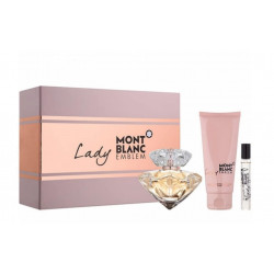 Mont Blanc Lady Emblem Eau de Parfum set (75 ml perfume + body lotion 100 ml + sample bag 7.5 ml)