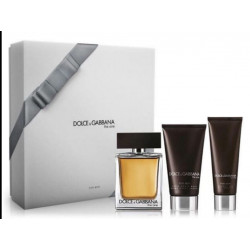The One assortment of Dolce and Gabbana collection of 3 pieces for men, Eau de Toilette 100ml, after shave balm 75ml and shower gel 50ml