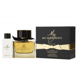 My Burberry Black Perfume for Women by Burberry, Eau de Parfum - 90ml with Body Lotion, 75ml