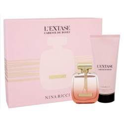 Nina Ricci Lycastase Caris De Rose Parfum Set (EDP 80ml + Body Lotion 200ml)