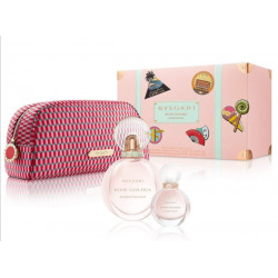 Bvlgari Rose Goldea Blossom Eau de Toilette Gift Set 100ml + perfume sample + bag
